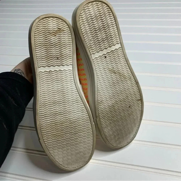 J. Crew Neon Geometric Slip On Sneakers - Picture 3 of 9